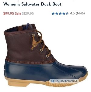 SOLD SOLD Sperry Duck Boots
